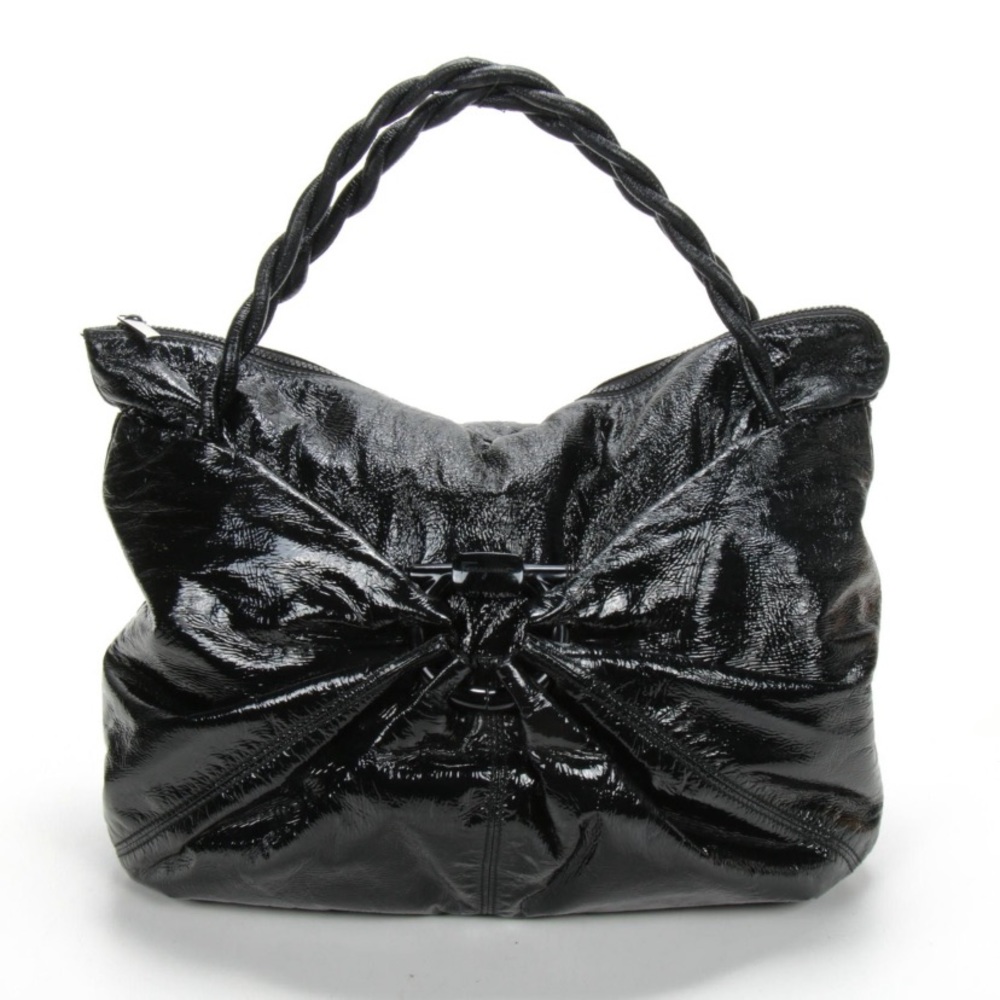 Salvatore Ferragamo - Shoulder Bag - Black Patent